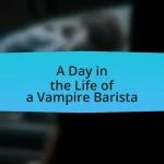 A Day in the Life of a Vampire Barista