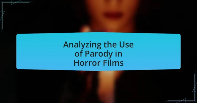 Analyzing the Use of Parody in Horror Films