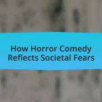How Horror Comedy Reflects Societal Fears