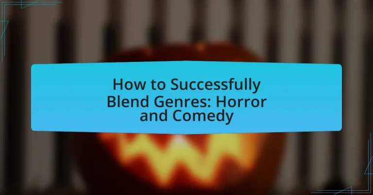 How to Successfully Blend Genres: Horror and Comedy