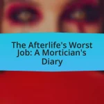 The Afterlife’s Worst Job: A Mortician’s Diary