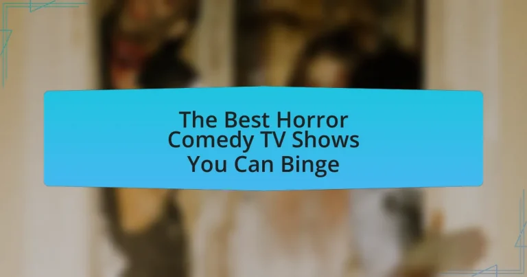 The Best Horror Comedy TV Shows You Can Binge