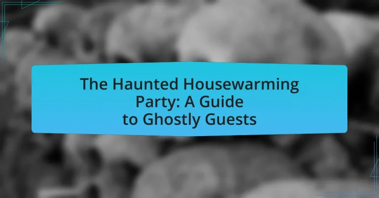 The Haunted Housewarming Party: A Guide to Ghostly Guests