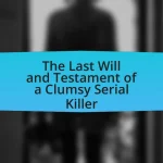 The Last Will and Testament of a Clumsy Serial Killer