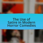 The Use of Satire in Modern Horror Comedies